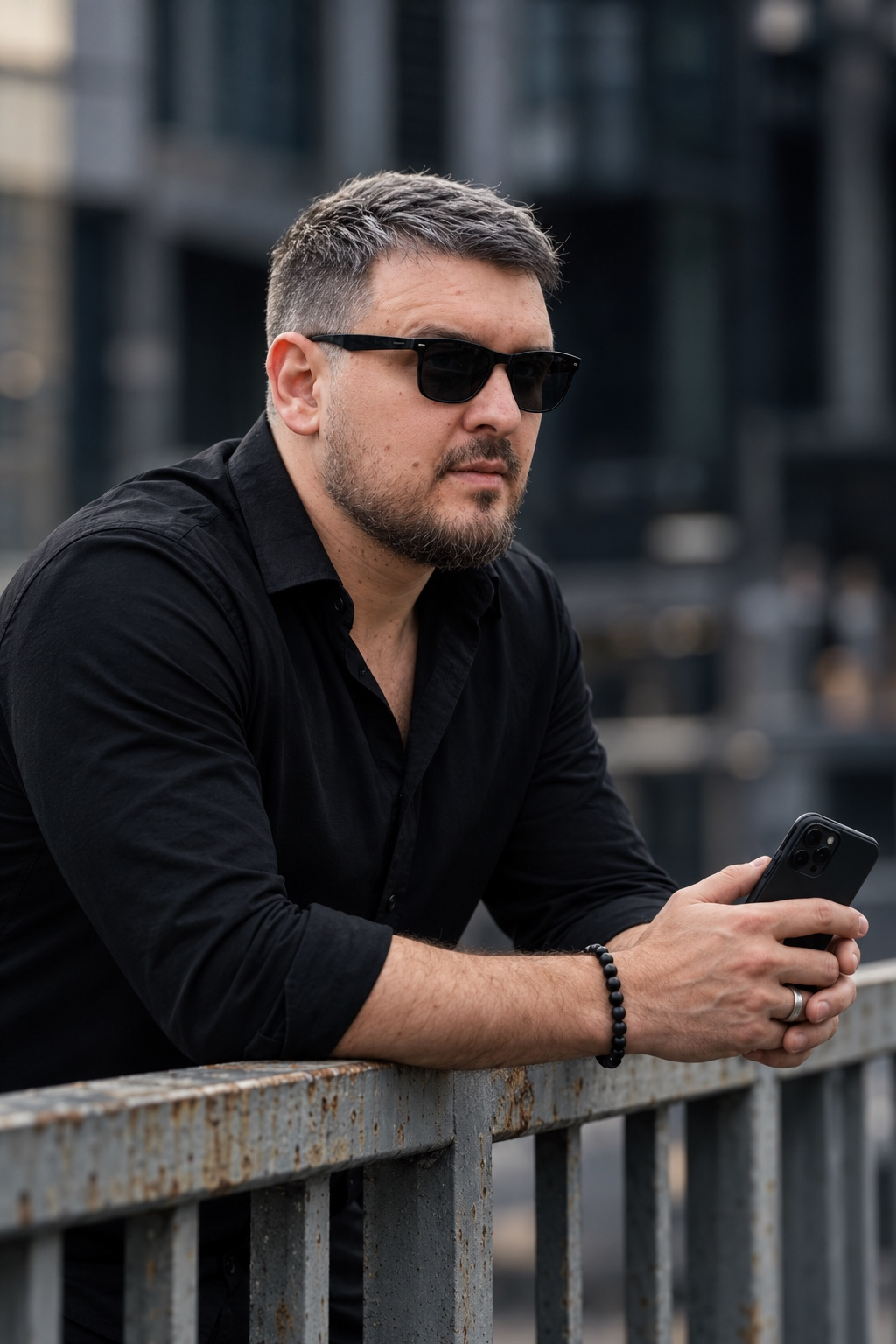 Valentin Stratila in a business setting